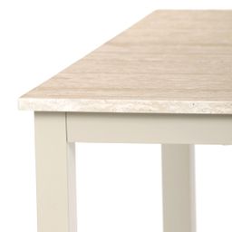 Autronic MinimalGDT-202TRV Jedálenský stôl 110 x 70 cm, strieborný lak - galéria #5