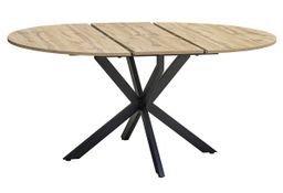 Autronic Twist DT-I1120OAK Rozkladací jedálenský stôl 120–160 × 120 cm, dub - galéria #4