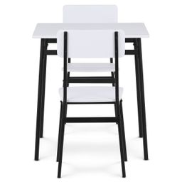 Autronic Minimal AUT-O2121WT Jedálenský set 70x70 cm, biela - galéria #4