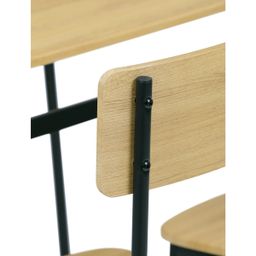 Autronic Minimal AUT-O2155OAK Jedálenská set 110x70 cm, divoký dub - galéria #8