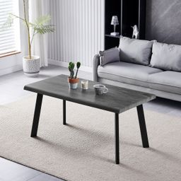 Autronic Ethereal CT-F4512GREY Konferenčný stolík, 120 × 60 cm, sivý dub - galéria #1