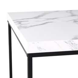 Autronic Fado CT-V2011WT Konferenčný stolík 110x60 cm, mramor, biela - galéria #3