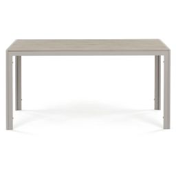 Autronic Minimal AZT-S1215CRM Záhradný stôl 150x89 cm, kov, béžová - galéria #3