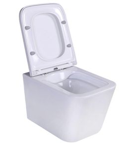 kielle Toaleta Arkas Závesné WC Rimless so sedadlom SoftClose, biela 30111000 - galéria #1