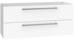 EBS Pure Dvojdrezová skrinka 121 cm, biela - galéria #3