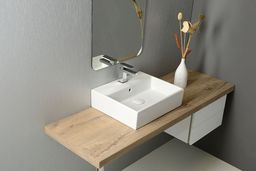 Isvea Purity Umývadlo 60 x 42 cm, biele 10PL50060 - galéria #1