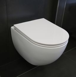 EBS Urban City WC Rimfree, biela - galéria #1