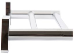 EBS Urban Square dvojitý držiak na uteráky 60 cm, chróm - galéria #2