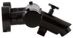 EBS Vaňová termostatická batéria, rozteč 15 cm, čierna matná - galéria #1
