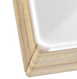 URBAN61DRB Skrinka s umývadlom 61 cm, dub riviera/matná biela - galéria #1