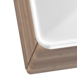 URBAN61DHB Skrinka s umývadlom 61 cm, dub halifax/matná biela - galéria #1