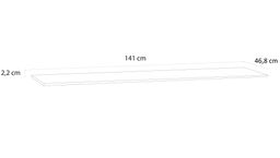 EBS KUBA Umývadlová doska 141 cm, vlastná farba K2 - galéria #3