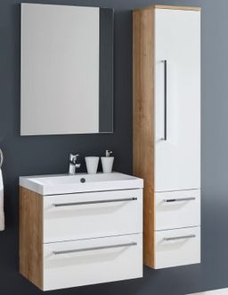 EBS Pure Vysoká skrinka 163x33 cm, vlastná farba K3, pravá - galéria #2