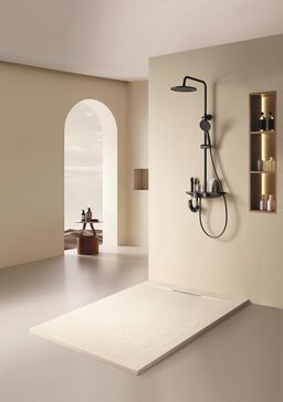 EBS Nilo Cast Sprchová vanička 150x90cm, beige - galéria #2