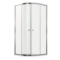 EBS Set koutu Linea 90 cm s vaničkou Urban, čtvrtkruh - chrom - galéria #1