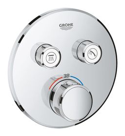 Senesi Sprchový komplet s termostatem a tělesem Grohe, příslušenství EBS, chrom SGE0002 - galéria #1