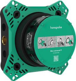 Senesi Sprchový komplet s termostatem a tělesem Hansgrohe, příslušenství EBS, chrom SHE0013 - galéria #3