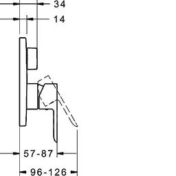 Hansa Ligna Vanová baterie pod omítku 83859503 - galéria #1
