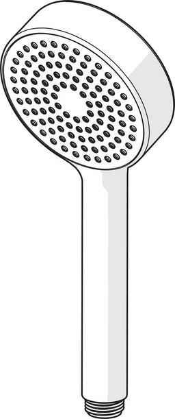 Ručná sprcha Hansa Basicjet 9,5 cm, chróm 44610300 - galéria #2