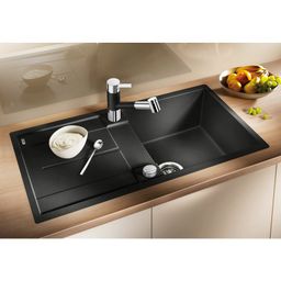 Blanco Metra 5 S F Granitový drez s odkapávačom, obojstranný, 85x49cm, antracit 519097 - galéria #1