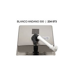Blanco Andano 500 IF Nerezový drez bez odkvapkávača, 54x44cm, 522965 - galéria #2