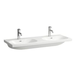Laufen Avin Skrinka s dvojumývadlom 120 cm, biela matná AVIN120BM - galéria #1