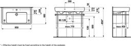 Laufen Pre umývadlo 85x48 H8139560001041 - galéria #3