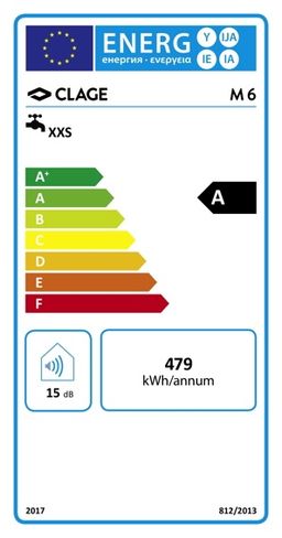 Clage M6BGU Elektrický prietokový ohrievač vody beztlakový s batériou 5,7 kW - galéria #3