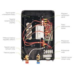 Hakl HA3KDL3120 Elektrický prietokový ohrievač vody 4-12 kW - galéria #4
