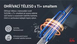 Elíz UNI100W Elektrický zásobníkový ohřívač vody - galéria #3