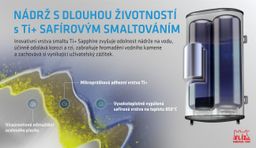 Elíz UNI100W Elektrický zásobníkový ohřívač vody - galéria #6