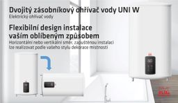 Elíz UNI100W Elektrický zásobníkový ohřívač vody - galéria #7
