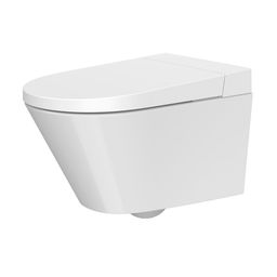 Mereo WC závěsné s integrovaným bidetem, Rimless, včetně sedátka, bílá VSD110S2 - galéria #1