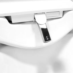 Mereo WC závěsné s integrovaným bidetem, Rimless, včetně sedátka, bílá VSD110S2 - galéria #4