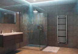 Kombinovaný radiátor PMH Blenheim CB5, 60x129 cm, chróm - galéria #1