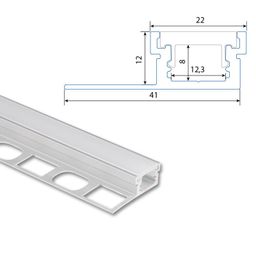 McLED LPK40RGBWIFI Osvetľovacia súprava - profil, RGB LED, WIFI prijímač, napájanie, dĺžka 40 cm - galéria #13