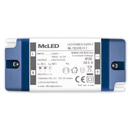 McLED LPK100W Sada osvetlenia do niky - profil, LED, zdroj, dĺžka 100 cm - galéria #6