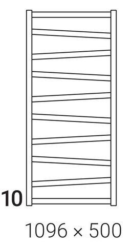 House Level Zet HLZE1090050S905SP Radiátor kombinovaný, 50x109,6cm, čierny soft - galéria #4