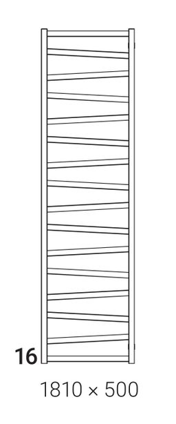 House Level Zet HLZE18100509016EL Elektrický radiátor 181x50 cm, tyčový GT ľavý, biely - galéria #4