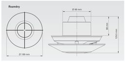 Zehnder Unity ZCV2 Ventilátor s nepretržitou prevádzkou 10 cm - galéria #4