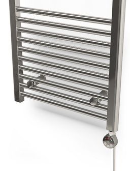 EBS LEO G60180MCR Radiátor elektrický 60x180 cm, tyč M vpravo, chrom - galéria #1