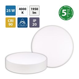 McLED Mold R25 ML-416.056.33.0 Nástenné, stropné LED svietidlo 25 cm, biela - galéria #3