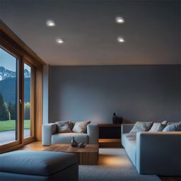 McLED Finca 8 ML-416.049.33.1 Stropné LED svietidlo 9 cm, čierna - galéria #1