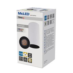 McLED Sima 15 ML-416.027.33.0-38 Stropné LED svietidlo 7,5 cm, biela - galéria #11