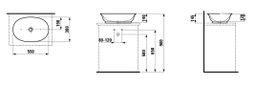 Laufen Umývadlo New Classic 55x38 cm H8128520001121 - galéria #1