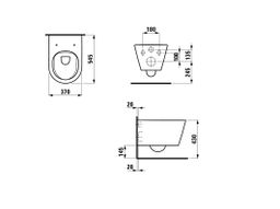 Laufen Kartell WC Rimless H8203370000001 - galéria #2