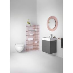 Laufen Cleanet Navia Set Splachovací záchod, tlačidlo chróm mat a modul - galéria #5