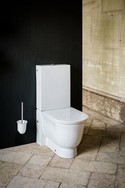 Laufen Nádržka na WC New Classic s vnútornou batériou Dual Flush, chrómové tlačidlo, biely lesk H8288520008721 - galéria #1