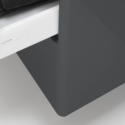 Laufen Základná skrinka pod umývadlo 57 cm, 2 zásuvky, sivá prevádzka H4022321102661 - galéria #2