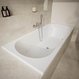 Laufen Lua Vstavaná vaňa 180 x 80 cm, biela H2330800000001 - galéria #4